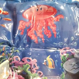 🦀 🐬 🐟 Baby Tummy Time Water Mat